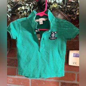 Authentic Burberry polo 12 months